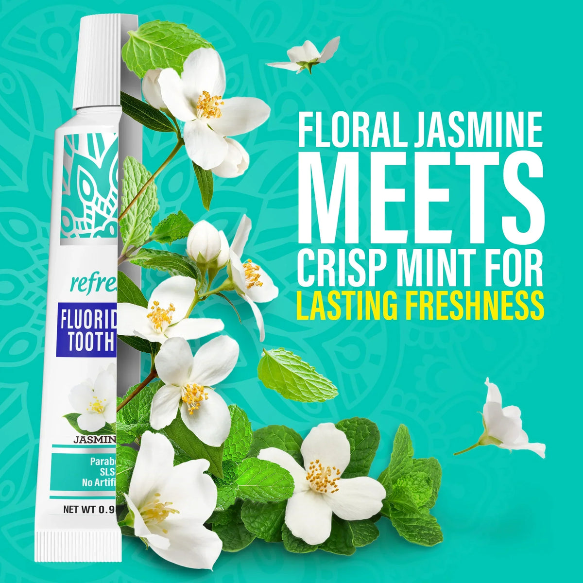 Hydroxyapatite Toothpaste, Jasmine Mint – 0.98 oz
