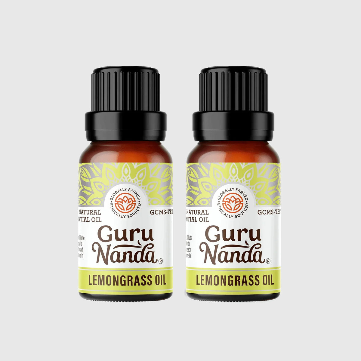 Lemongrass Essential Oil, 15 mL - 2 -Pack